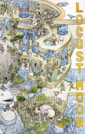 Locust Moon Comic front cover - Farel Dalrymple