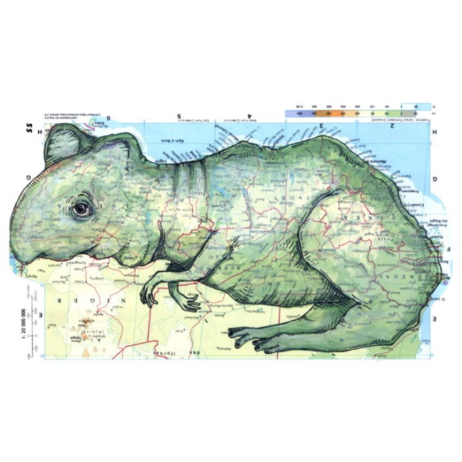 us and we art - teach me to swim map west africa